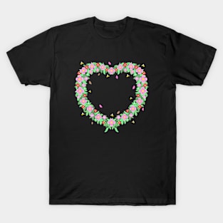 Heart flowers T-Shirt